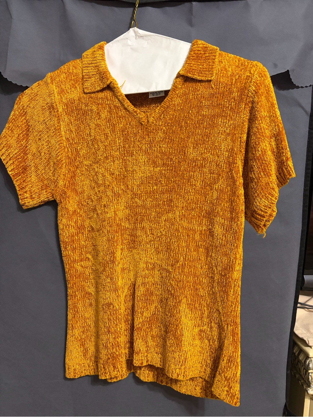 Arizona Jean Company women’s Mustard Short-Sleeve Polo